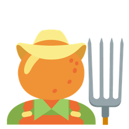 tangerine and tractor