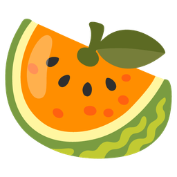 tangerine and watermelon