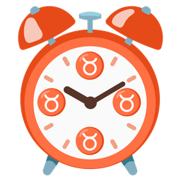 Taurus and alarm clock