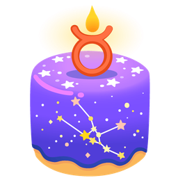 Taurus and birthday cake