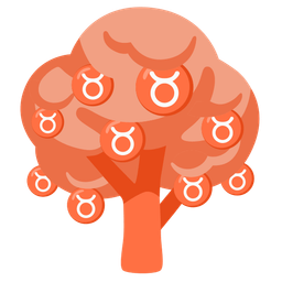 Taurus and deciduous tree