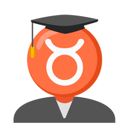 Taurus and graduation cap