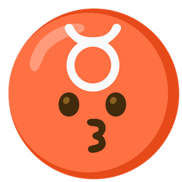 Taurus and Kissing face