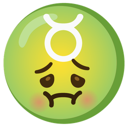 Taurus and nauseated face