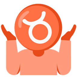 Taurus and person shrugging