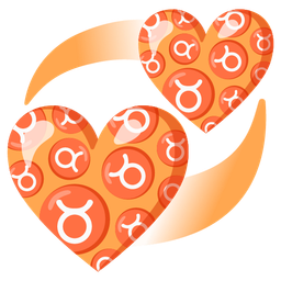 Taurus and revolving hearts