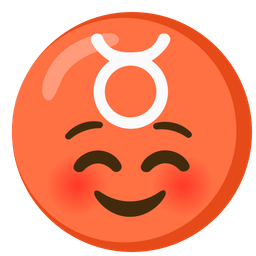 Taurus and Smiling face
