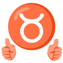 Taurus and thumbs up