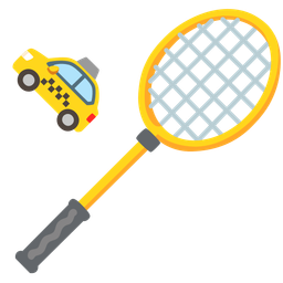 taxi and badminton