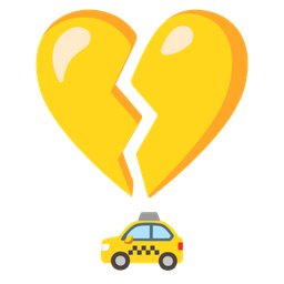 taxi and broken heart