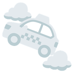 taxi and cloud