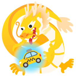 taxi and dragon