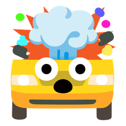 taxi and exploding head