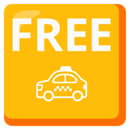 taxi and FREE button