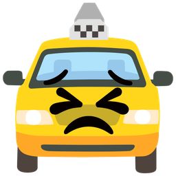 taxi and persevering face
