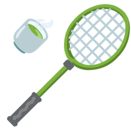 Teacup without handle and Badminton