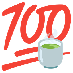 Teacup without handle and Hundred points