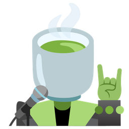 Teacup without handle and Microphone