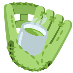 Teacup without handle and Softball