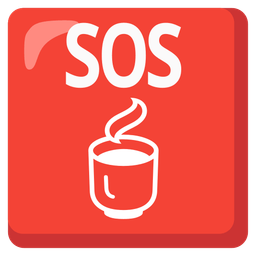 Teacup without handle and SOS button