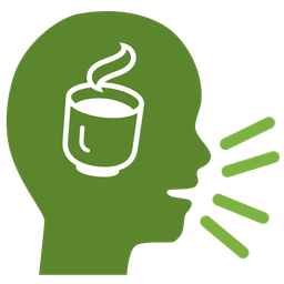 Teacup without handle and Speaking head