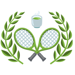 Teacup without handle and Tennis