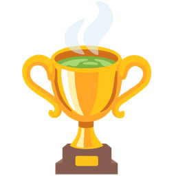 Teacup without handle and Trophy