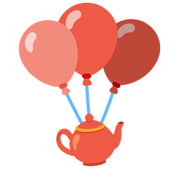 Teapot and Balloon