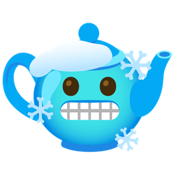Teapot and Cold face