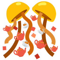 Teapot and Confetti ball