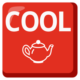 Teapot and COOL button
