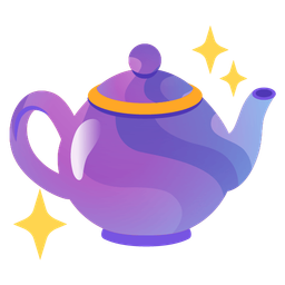 Teapot and Crystal ball