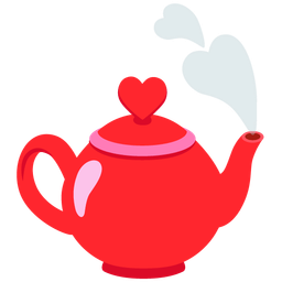 Teapot and Heart suit