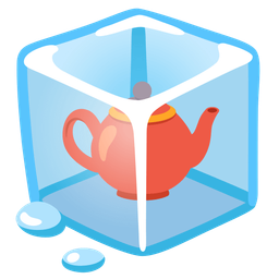 Teapot and Ice