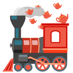 Teapot and Locomotive