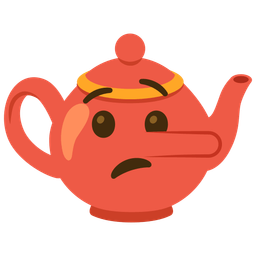 Teapot and Lying face