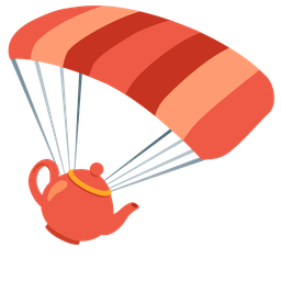 Teapot and Parachute