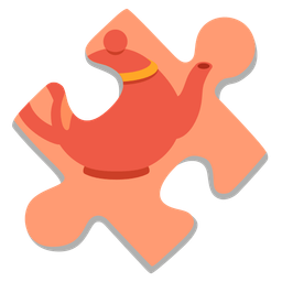 Teapot and Puzzle piece