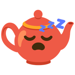 Teapot and Sleeping face