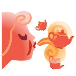 Teapot and Wind face