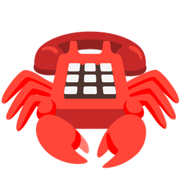 Telephone and Crab