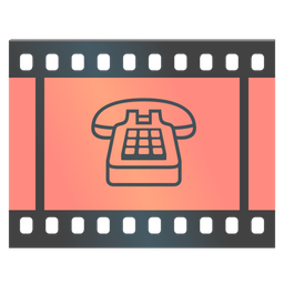 Telephone and Film frames