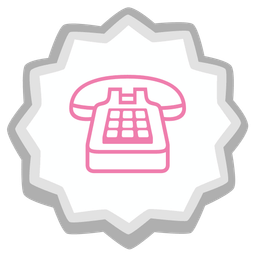 Telephone and Fish cake with swirl