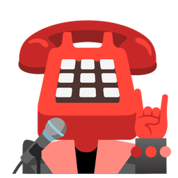 Telephone and Microphone