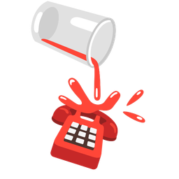 Telephone and Pouring liquid