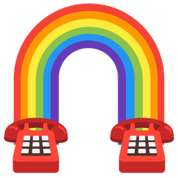 Telephone and Rainbow