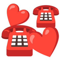 Telephone and Revolving hearts