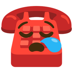 Telephone and Sleepy face