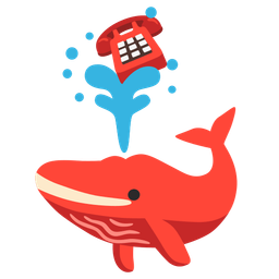 Telephone and Spouting whale