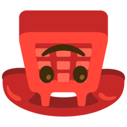 Telephone and Upside-down face